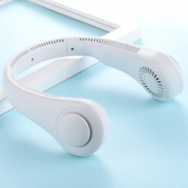 Вентилятор підвісний на шию Remax F23 з акумулятором 4000 mAh White (000516) - фото 4 Вентилятор підвісний на шию Remax F23 з акумулятором 4000 mAh White (000516) - фото 4