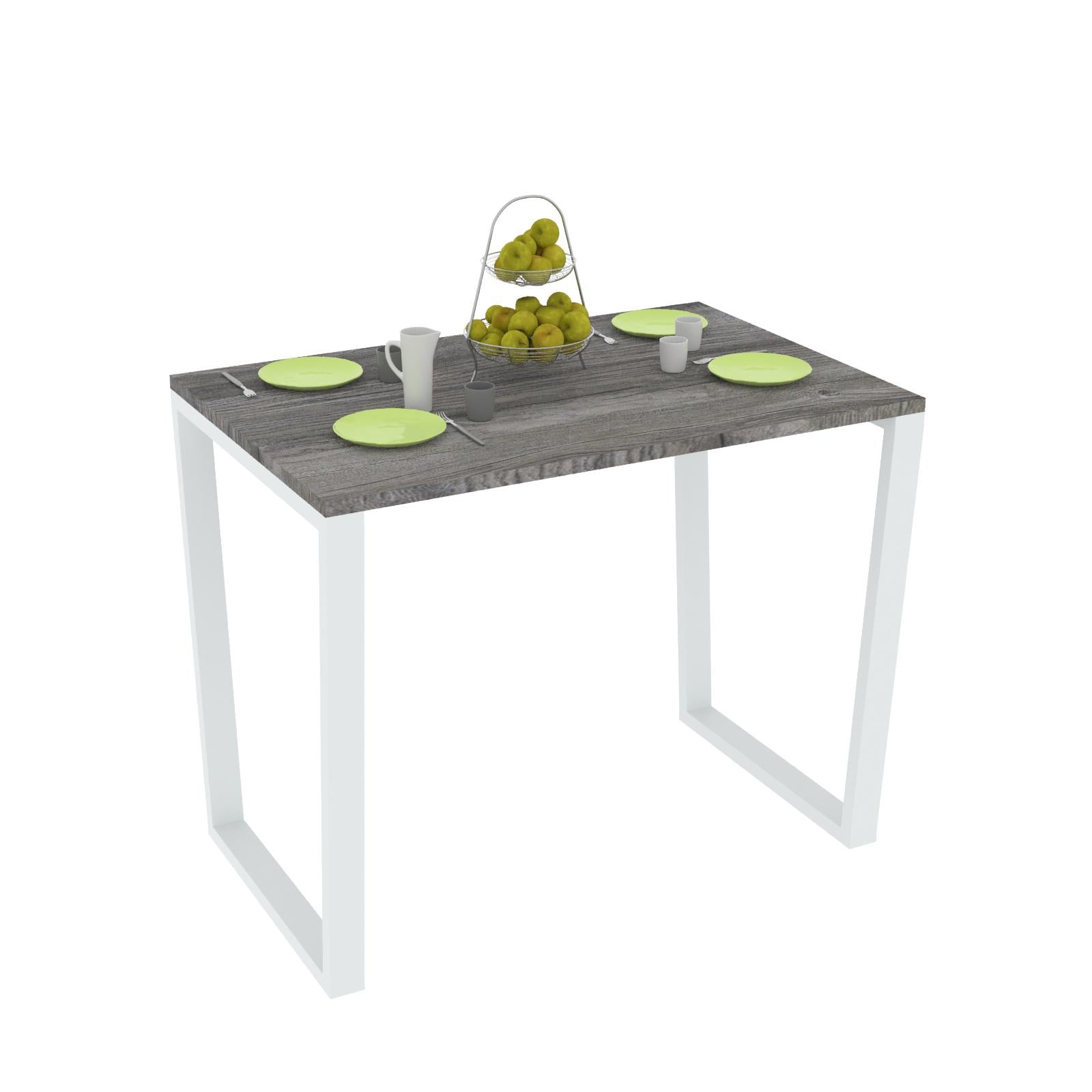 Стіл Vian-Dizain van 11 100x65 см Дуб Острова/Білий