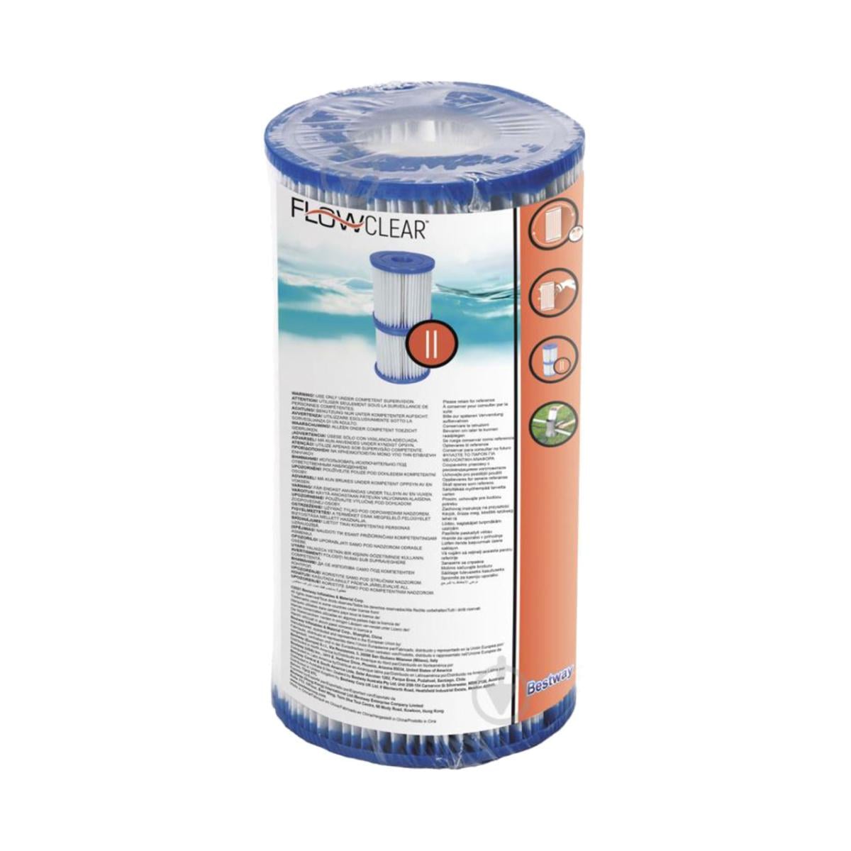Картридж для фильтр-насоса Bestway 58383/58386 2006-3028 л/час тип II 2 шт.