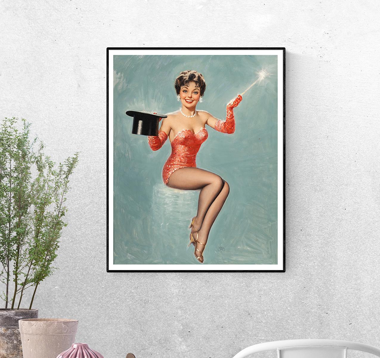 Постер Фокусница. Уолт Отто формат А-1 (pin_up010188_Poster)