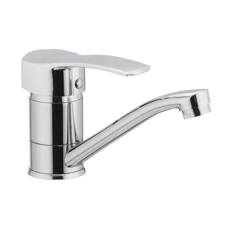 Смеситель для умывальника Cron FOCUS 004 излив 15 см (CR0018)