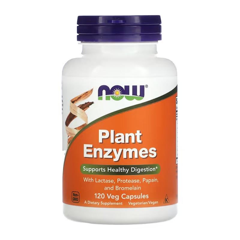 Энзимы NOW Plant Enzymes 120 капс. (18315-01)