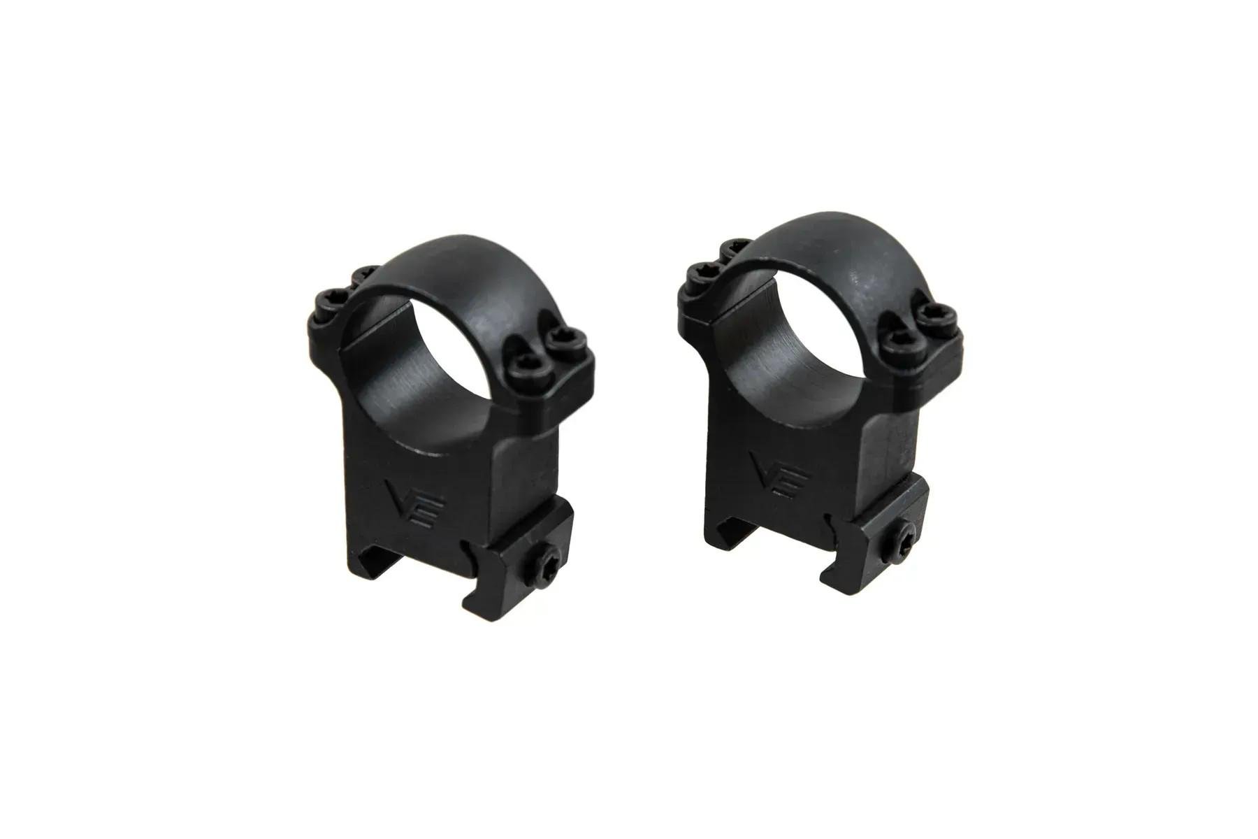 Кольца Vector Optics стальные Weaver высокие 25,4 мм (5003500)