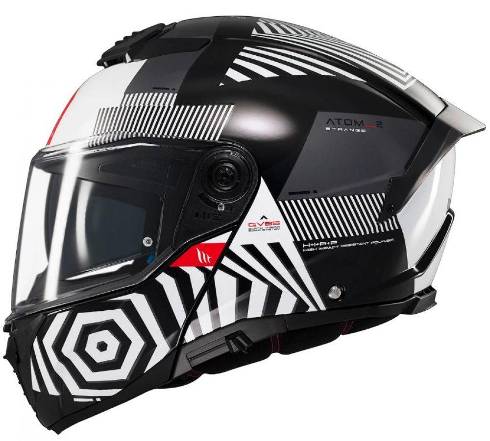 Мотошлем MT HELMETS Atom 2 SV STRANGE B2 S Gloss (46700)