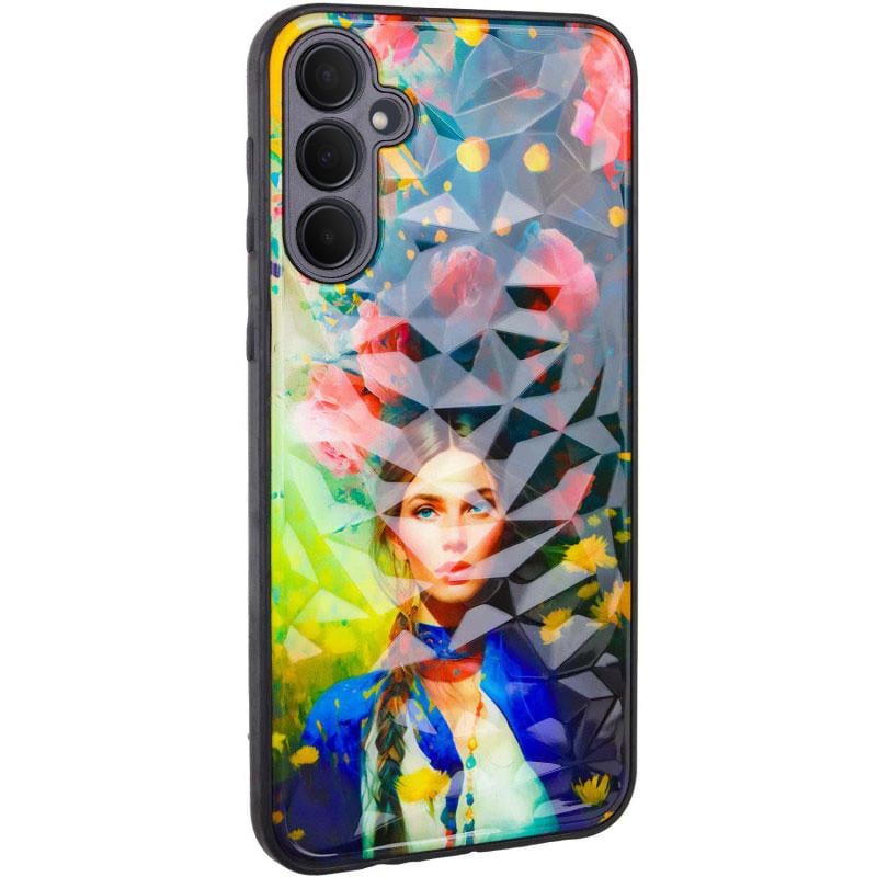 Противоударный чехол TPU+PC Prisma Ladies для Samsung Galaxy A36 5G Peonies