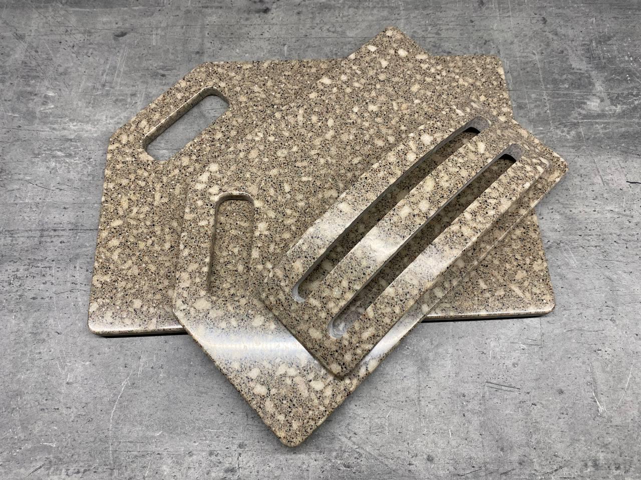 Набір дошок кухонних VIENTO зі штучного акрилового каменю на підставці 2 шт. - фото 3 Набір дошок кухонних VIENTO зі штучного акрилового каменю на підставці 2 шт. - фото 3