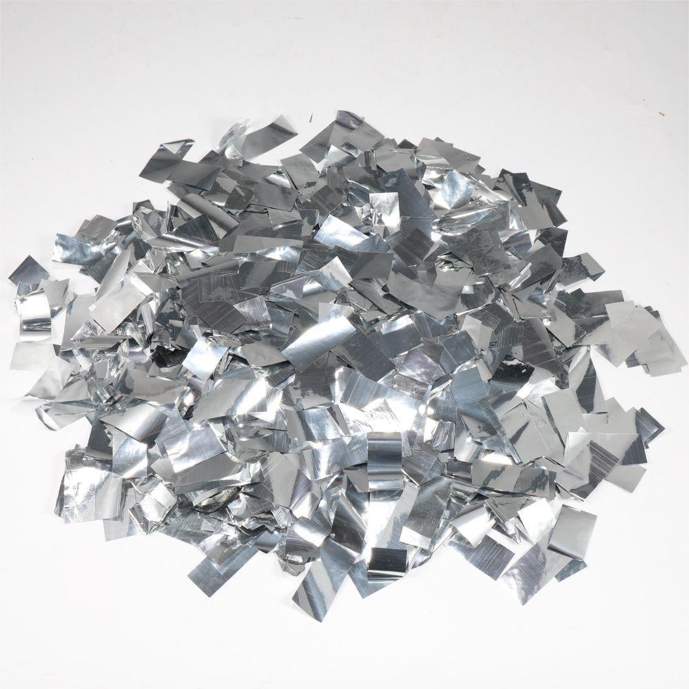 Метафан из фольги праздничный 800 г Серебристый (34615)