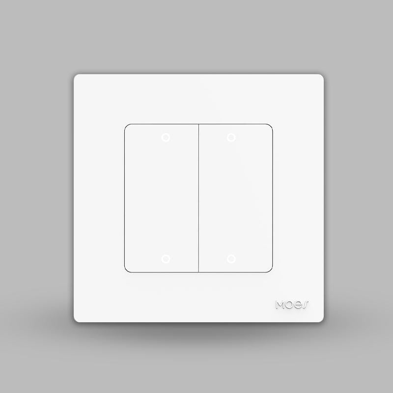 Выключатель беспроводной сценарный Moes Star Ring ZigBee 4 клавиши Белый (WH00916)