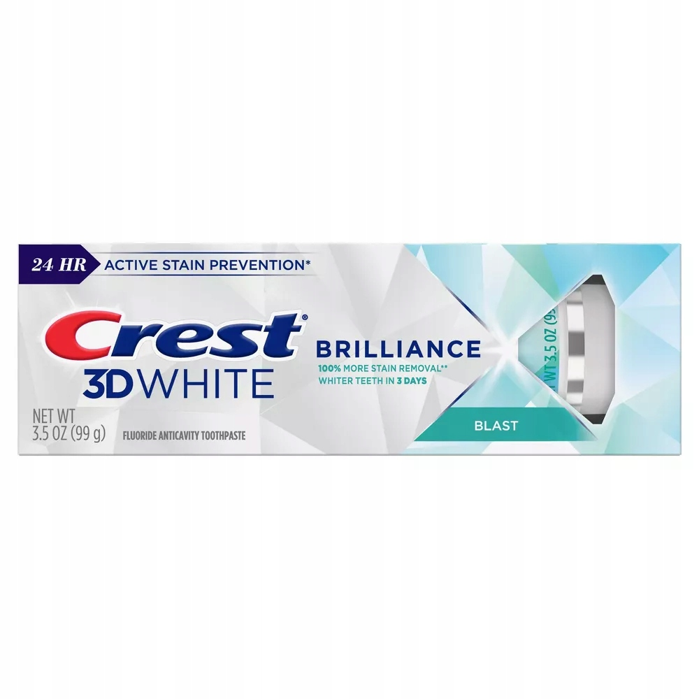 Зубная паста Crest 3D White Brilliance Blast Toothpaste 99 г (030772053775)