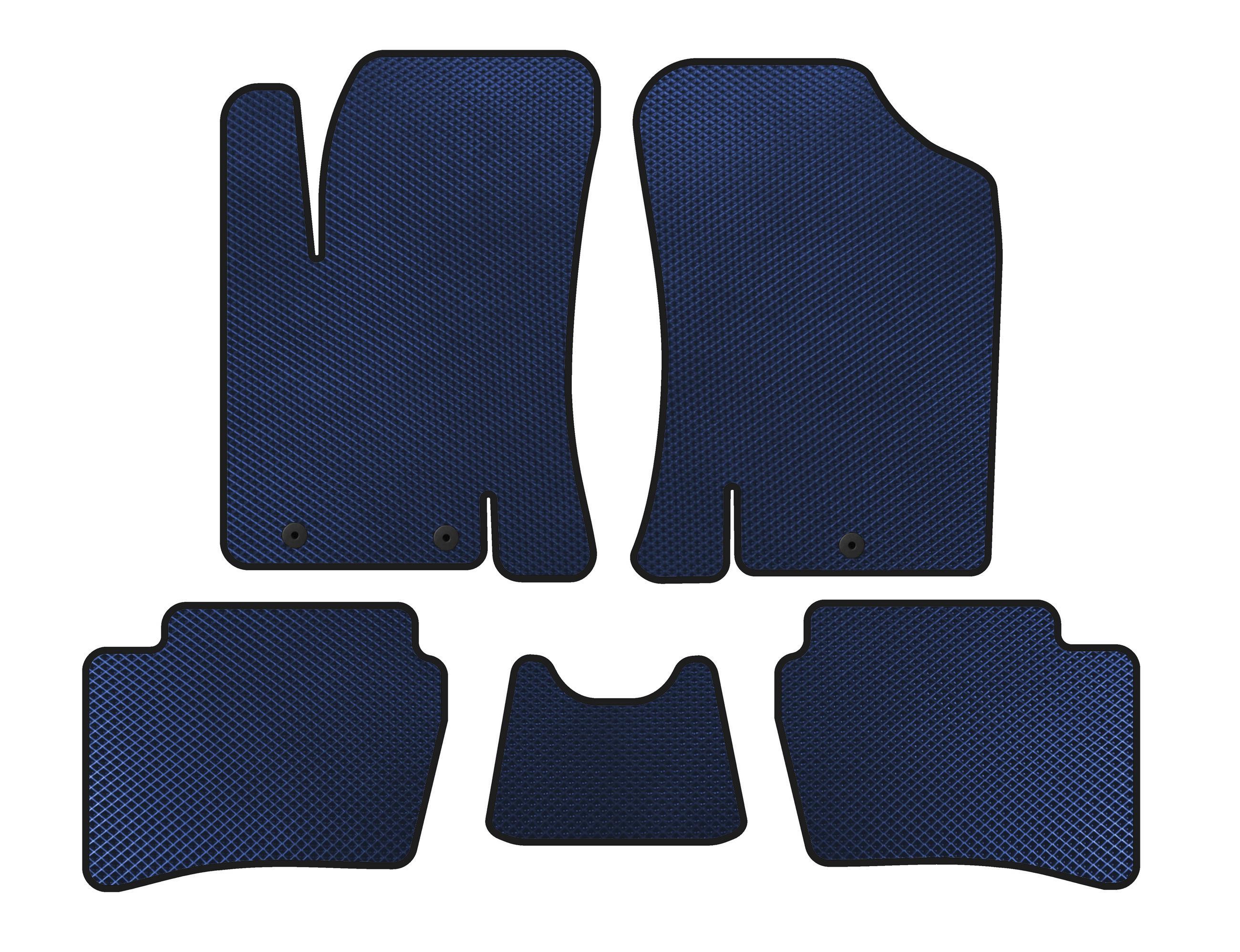 Коврики Digital Designs HB EVA для Hyundai I-20 2008-2012 гг. этилвинилацетат Синий (140161)