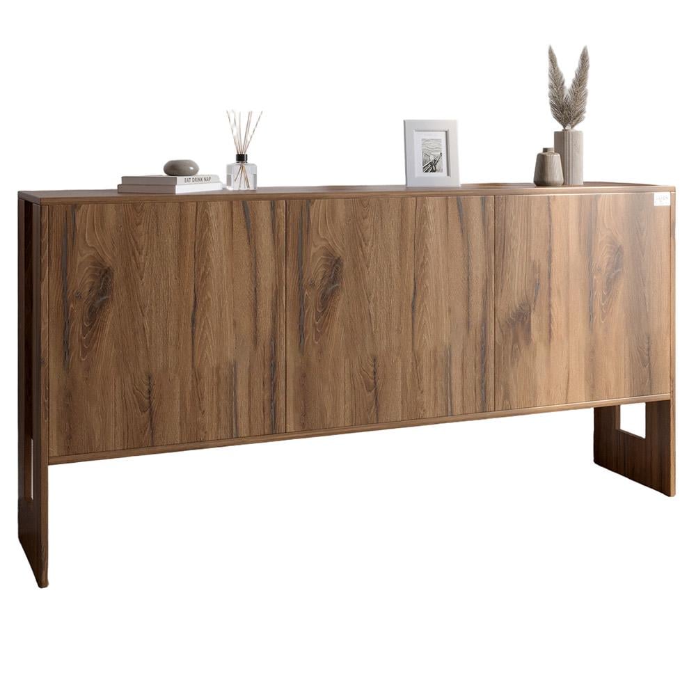 Комод Lion Нобу 2 з 3 дверима 160х34х80 см Дуб Ліворно (000-000-1969) - фото 2