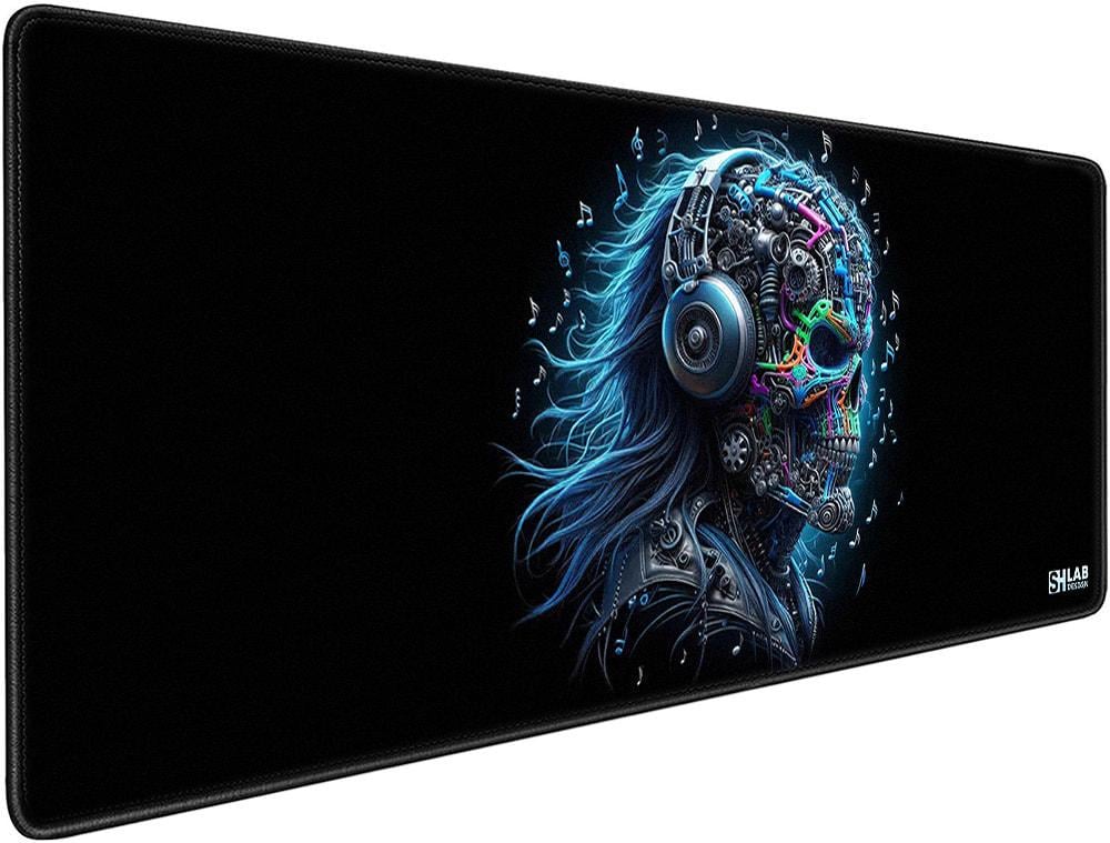 Килимок для мишки SHLab Skull in Headphones SHM-460 70х30 см (36102)