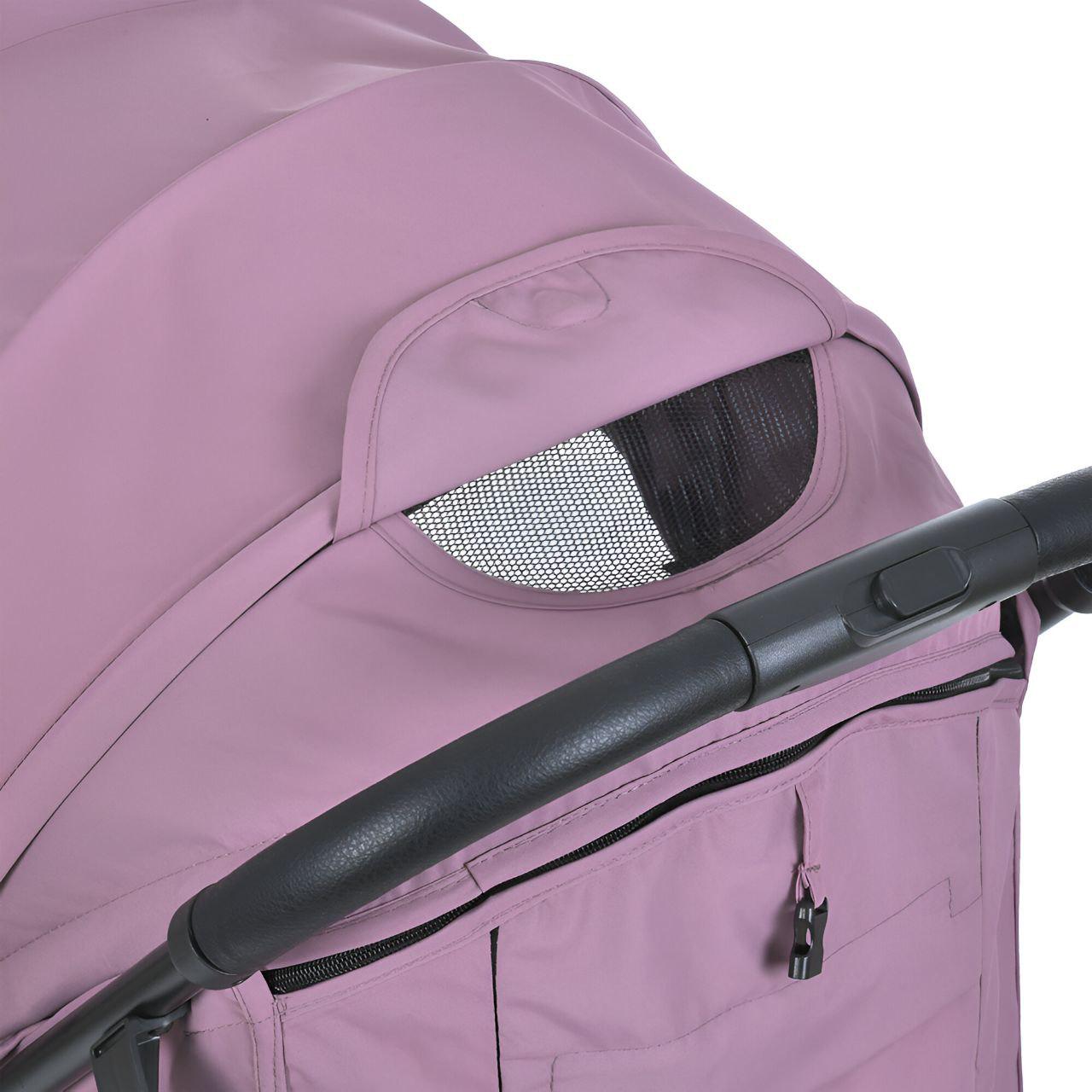 Коляска-книжка прогулянкова Bambi M 4249-2 максимальне навантаження до 25 кг Mauve Matt (24039602) - фото 7