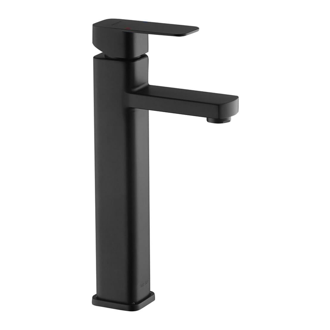 Смеситель для раковины Kroner KRP Edelstahl Kubus SCH010-3 однорычажный Черный матовый (CV031191) Смеситель для раковины Kroner KRP Edelstahl Kubus SCH010-3 однорычажный Черный матовый (CV031191)