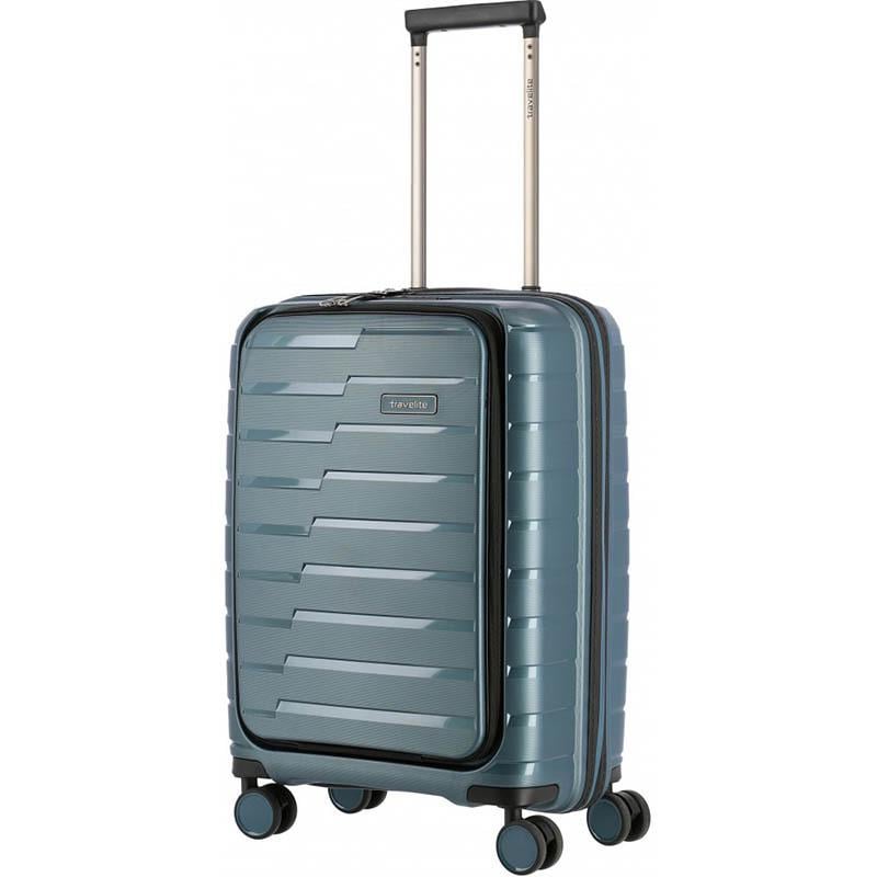 Чемодан на 4 колесах Travelite Air Base S 43 л для ноутбука 15,6" Iceblue (TL075346-25)