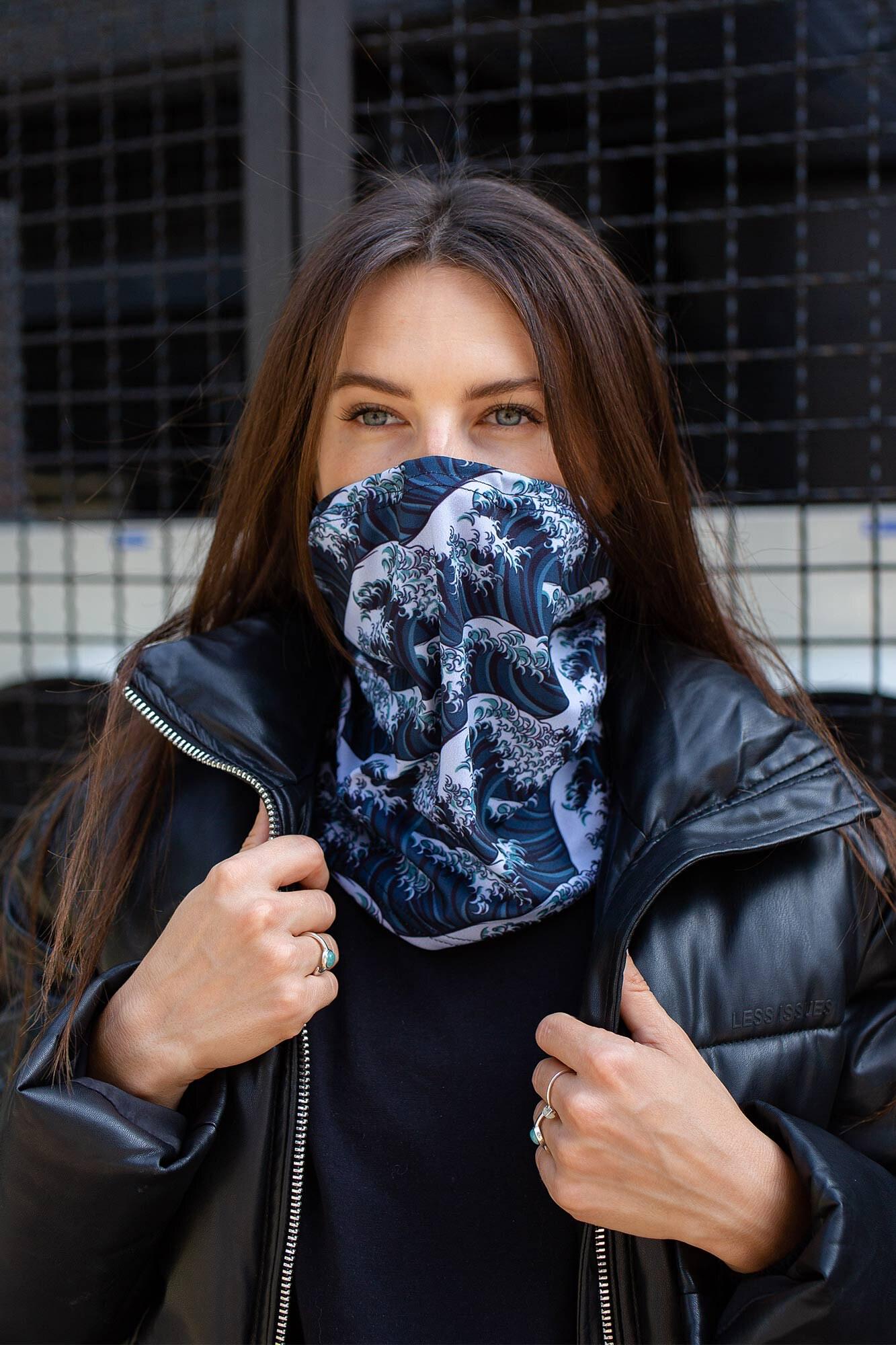 Шарф-бафф Without light sea woman (8048265)