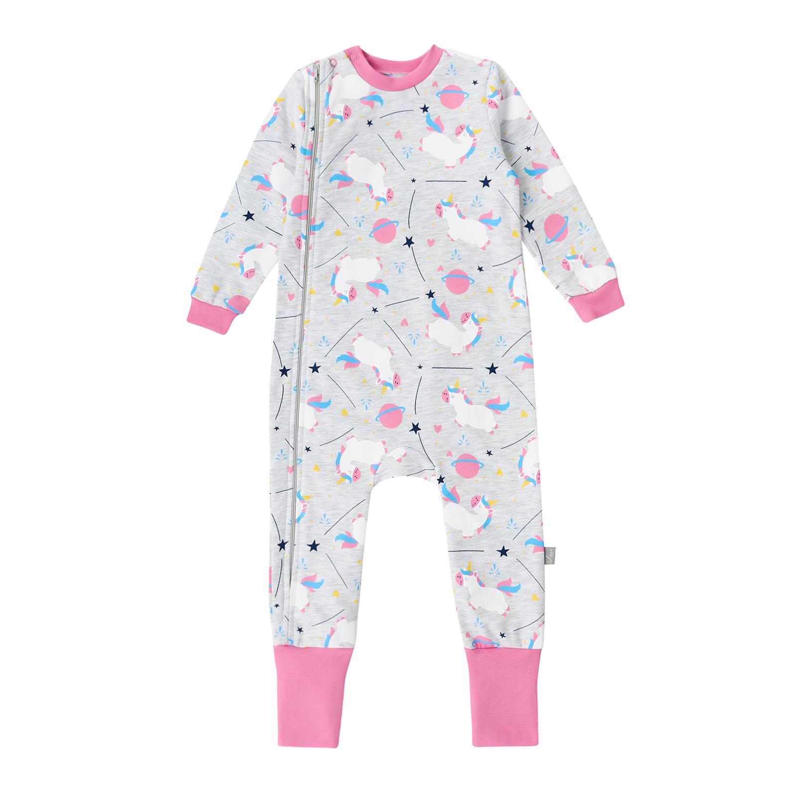 Комбинезон-спальник детский ЛяЛя теплый 98 см (8ФТ050)