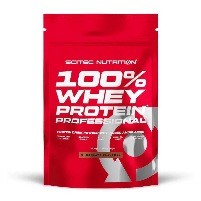 Сироватковий концентрат Scitec Nutrition Whey Protein Professional 500 г Шоколад (09454-01)