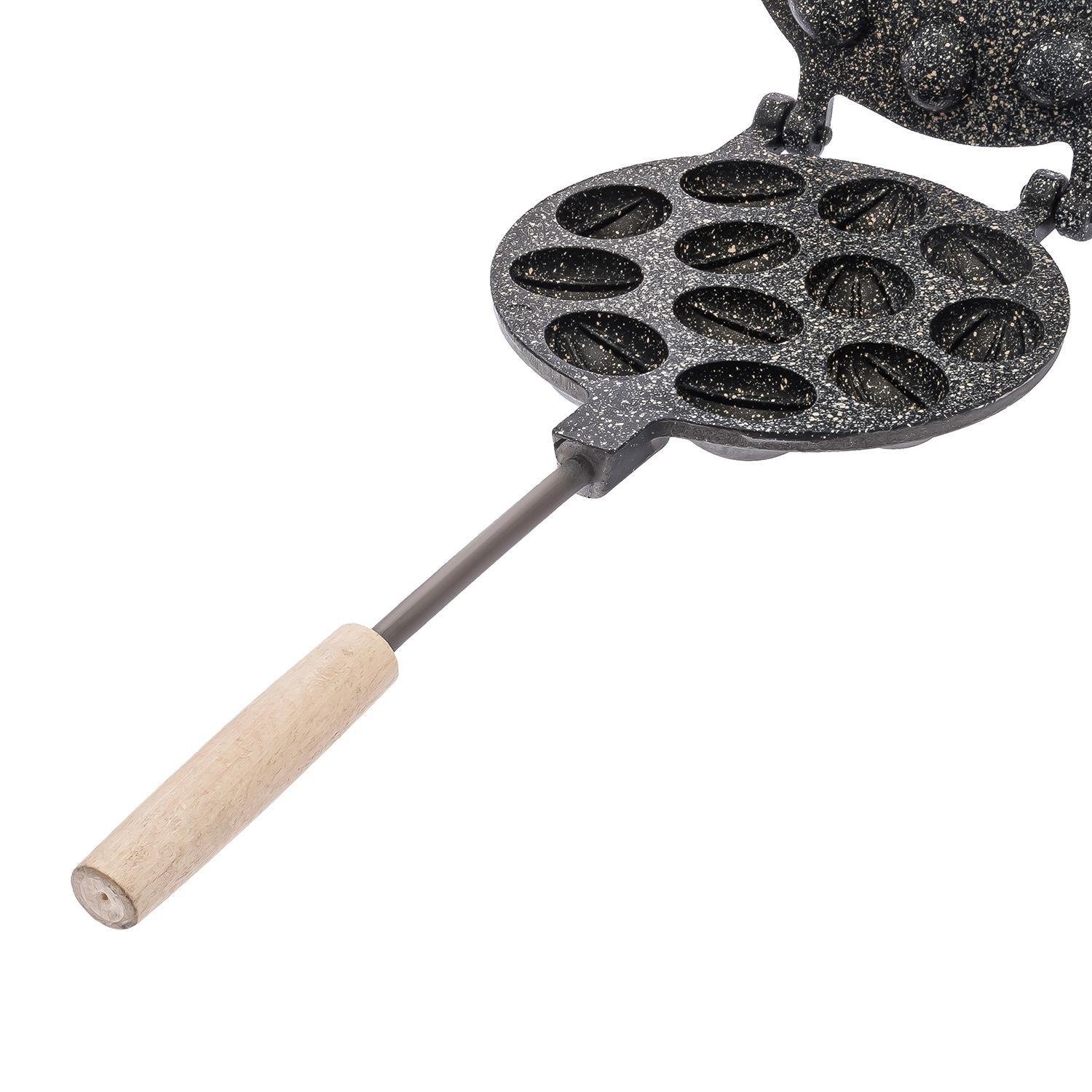 Форма для выпекания орешков орешница с антипригарным гранитным покрытием на 12 орехов (86263) - фото 4 Форма для выпекания орешков орешница с антипригарным гранитным покрытием на 12 орехов (86263) - фото 4