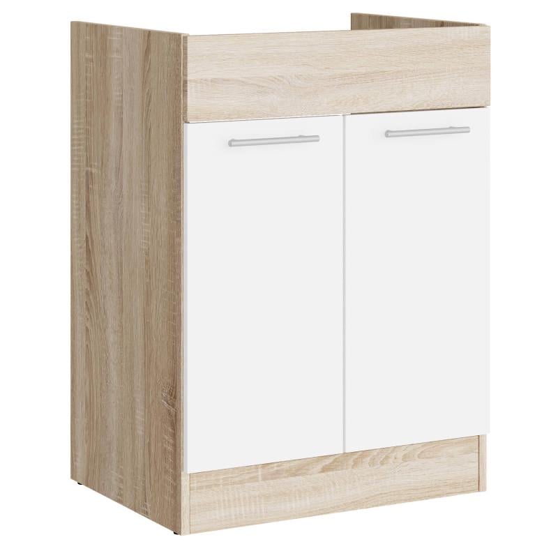 Модуль кухонный Эверест Эко 600 под мойку без столешницы 60х46х82 см Сонома/Альба/Сонома (24549045)