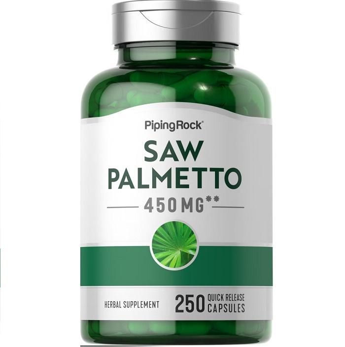 Экстракты ягод сереноа Piping Rock Saw Palmetto 450 мг 250 Caps