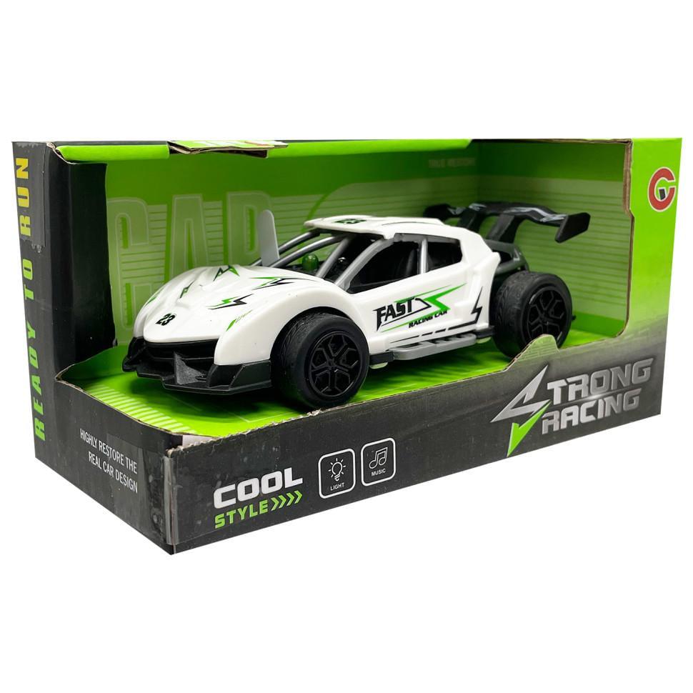 Автомобіль модельний rally racing sportscar 9812 1c світло звук Білий (RLT46915s59374) Автомобіль модельний rally racing sportscar 9812 1c світло звук Білий (RLT46915s59374)