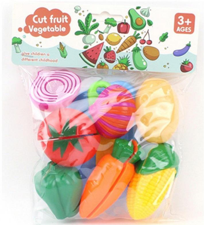 Игровой набор для готовки ребенку дощечка/нож и овощи (602)