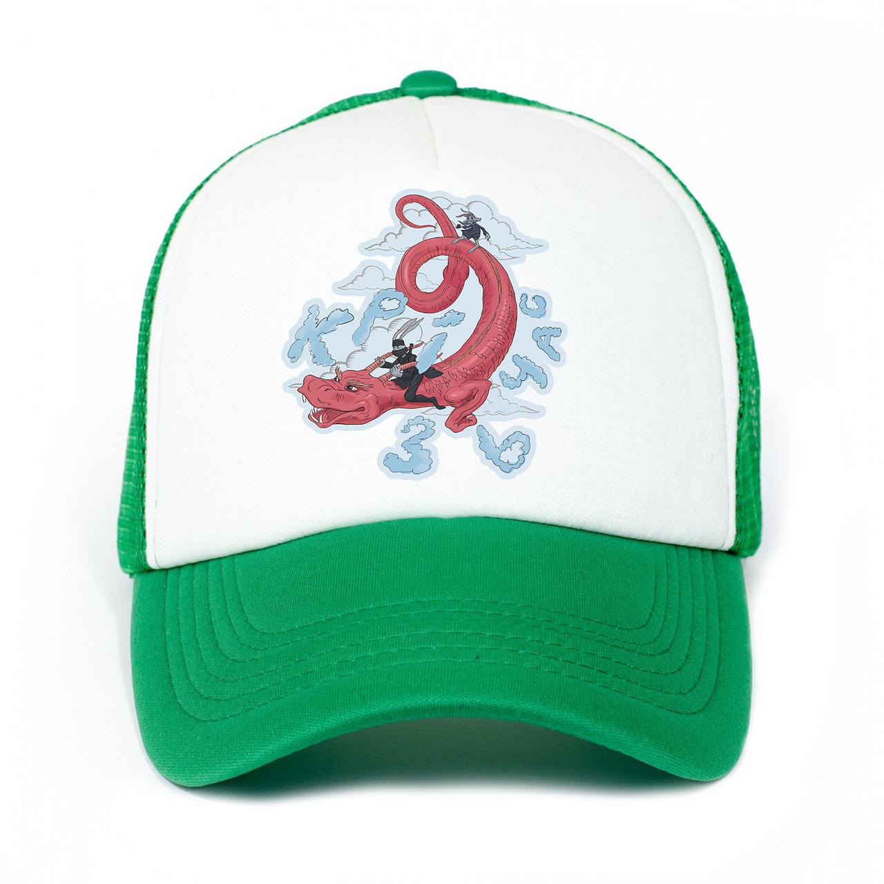 Кепка тракер дитяча Крічас Книга Орден Лицарів Викрадення короля Зелений (33404-3125-KG)