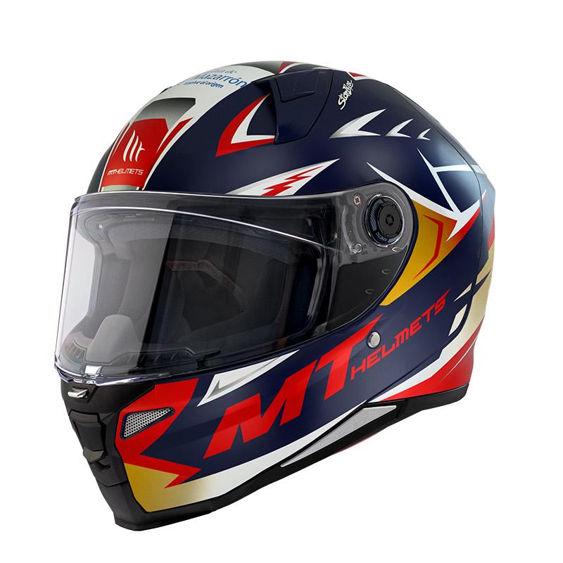 Мотошлем MT HELMETS Revenge 2 S Acosta A37 ECE2206 XL Matt Blue (26659) Мотошлем MT HELMETS Revenge 2 S Acosta A37 ECE2206 XL Matt Blue (26659)