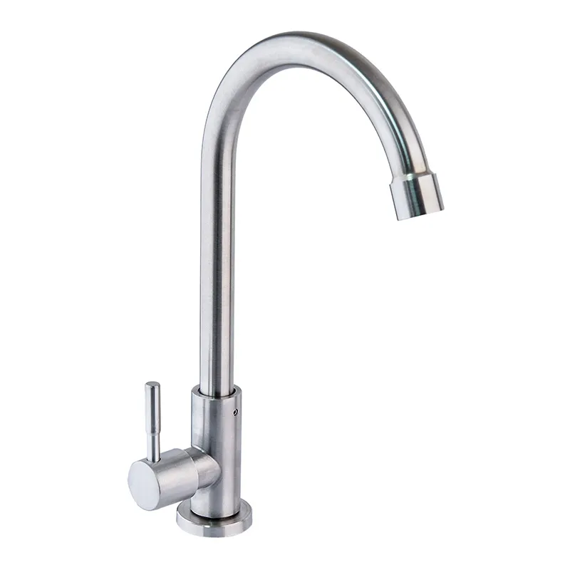 Кран для холодної води Champion Mono-01.SUS з нержавіючої сталі (CH0307) Кран для холодної води Champion Mono-01.SUS з нержавіючої сталі (CH0307)