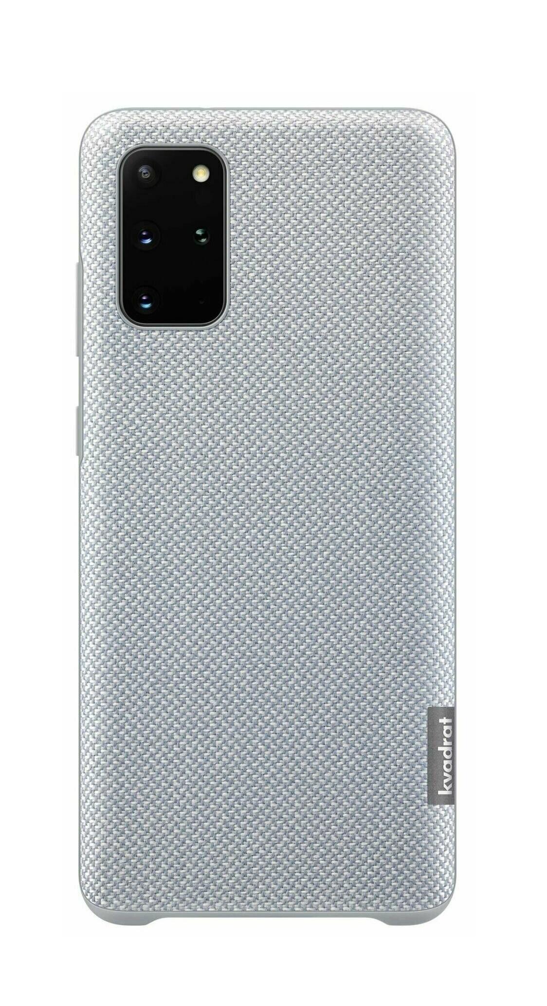 Чехол Kvadrat Cover EF-XG985FJEGRU для Samsung Galaxy S20+ Plus (6.7") Grey