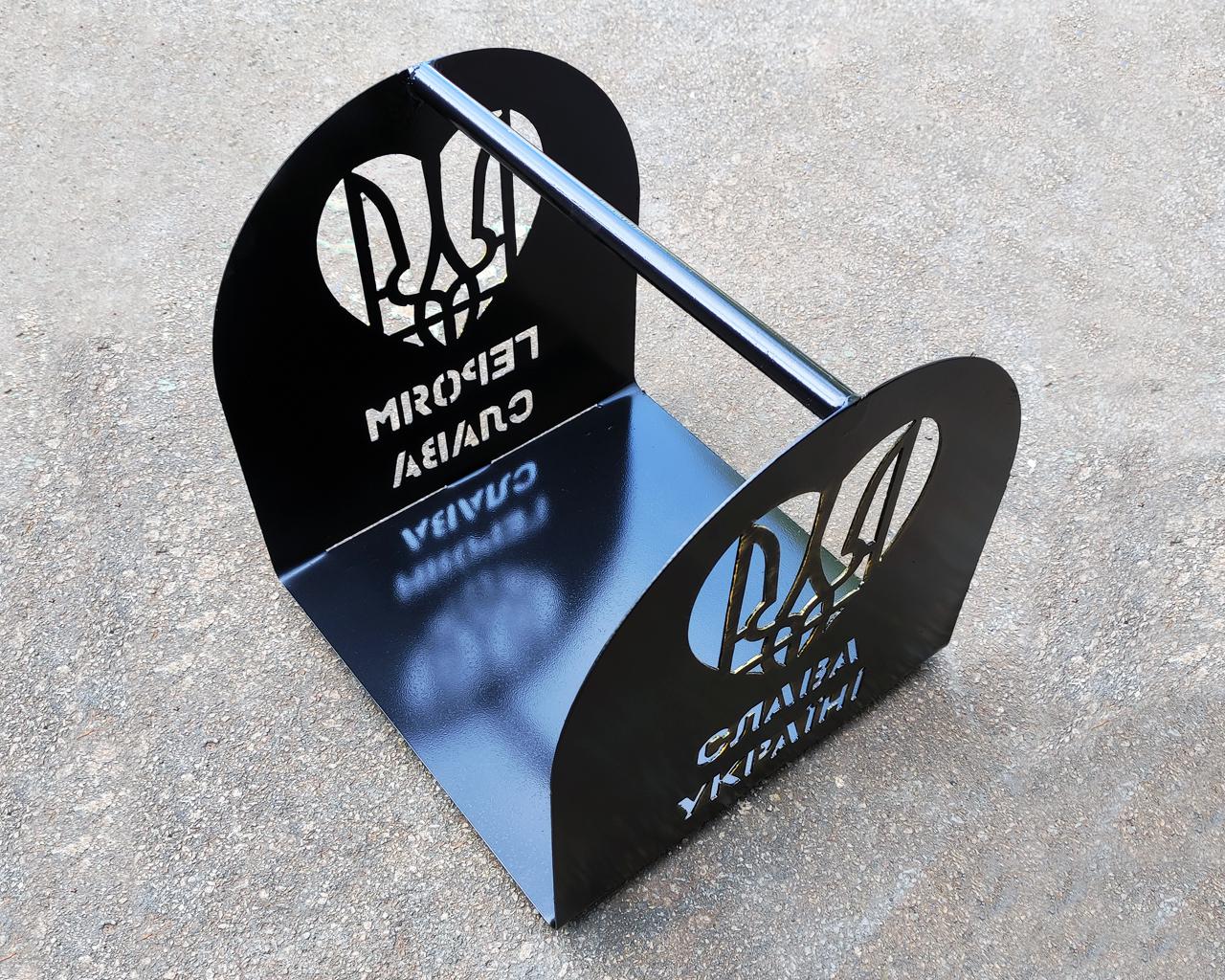 Дровниця Kram-kovka "Слава Україні" - фото 3 Дровниця Kram-kovka "Слава Україні" - фото 3