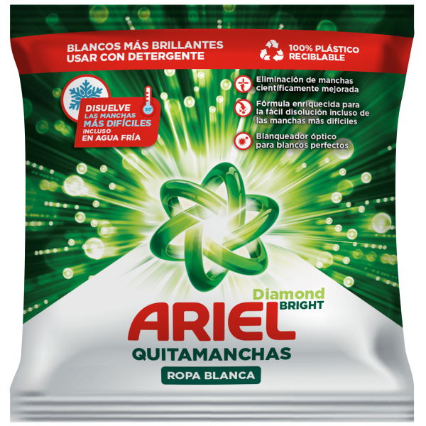 Пятновыводитель Ariel White Diamond Bright 150 г