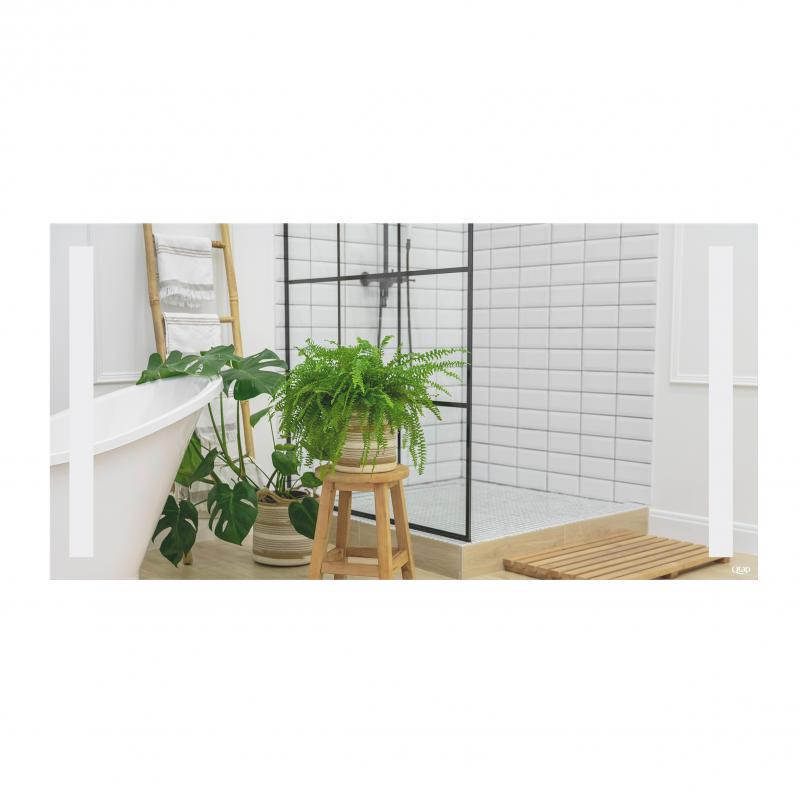 Зеркало Q-tap Mideya New 1200х600 с LED-подсветкой QT20783502W (13909)