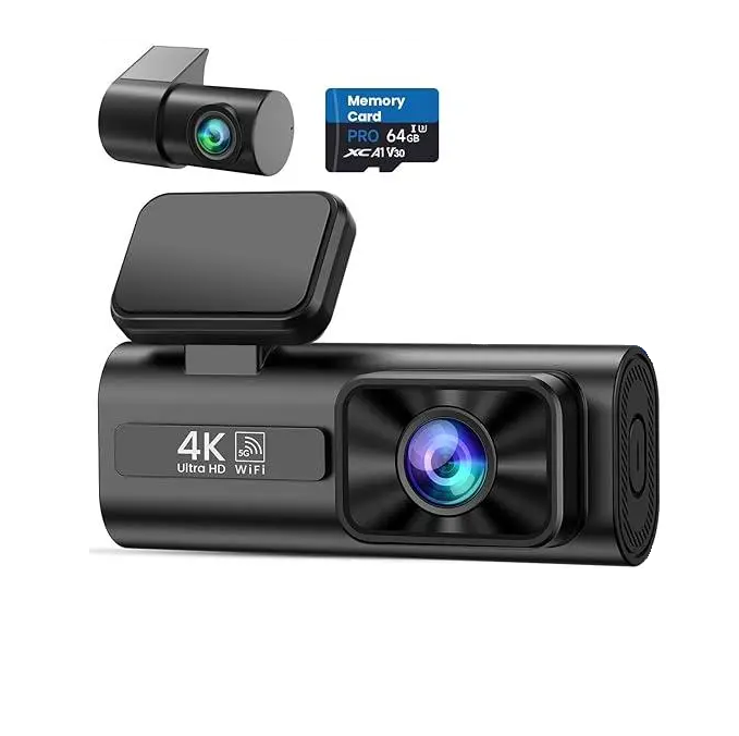 Видеорегистратор C3 4K 1080P Dual Wi-Fi 5 GHz IPS карта 64 GB в комплекте (3013692773)