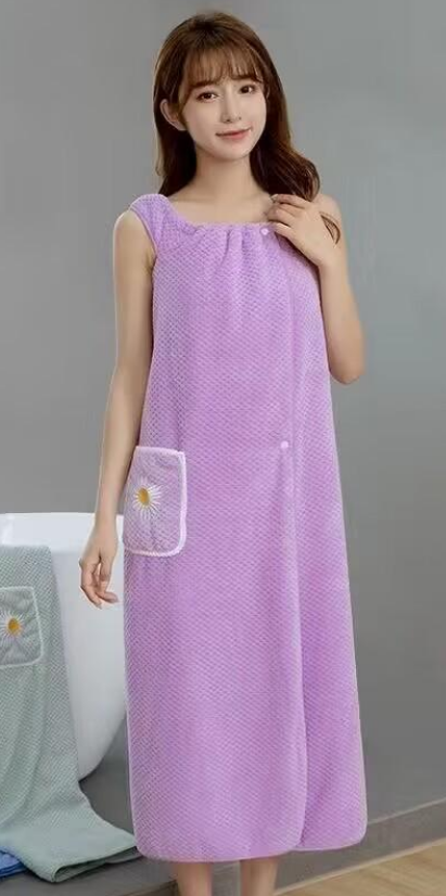 Халат-полотенце 2в1 М Lilac (id_519) Халат-полотенце 2в1 М Lilac (id_519)