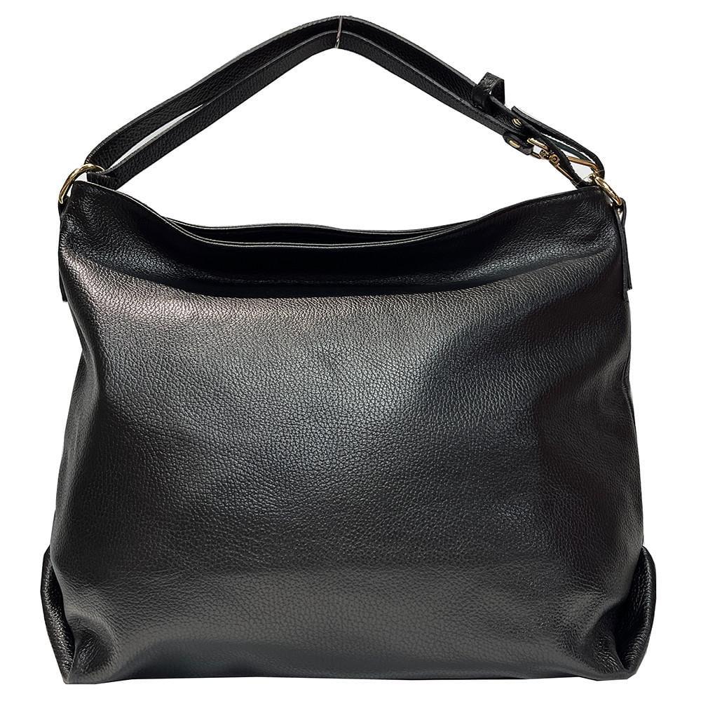 Женская сумка из натуральной кожи Felicita 38x14x33 см Черный (6828801880)