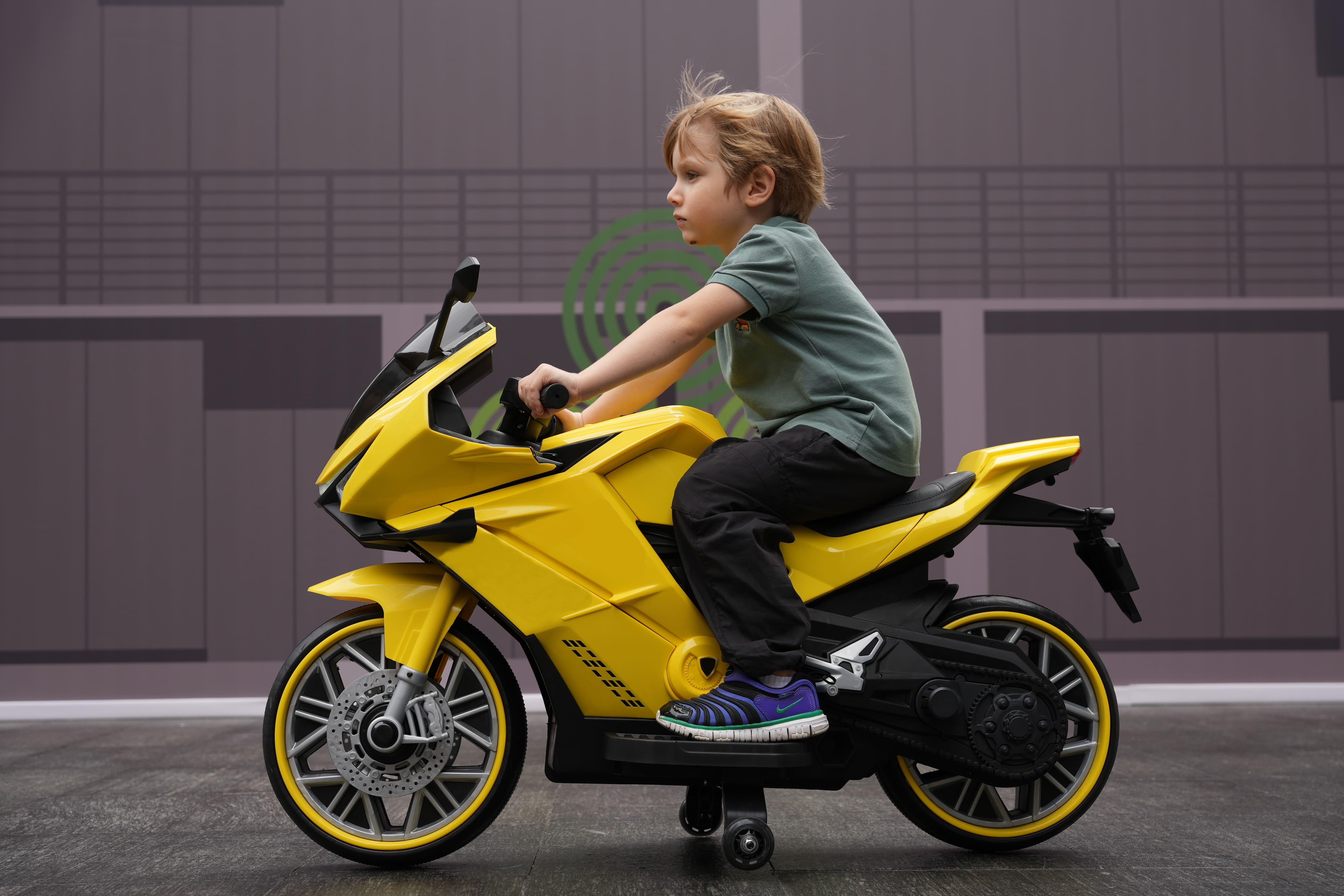 ᐉ Електромотоцикл дитячий Lolly Kids LKT-218 з м'яким сидінням