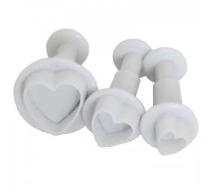 Плунжер кондитерський Сердечка міні 3-х шт. (12535)