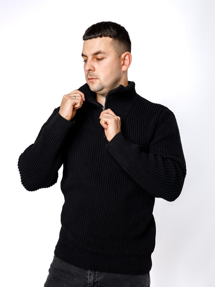 Свитер мужской ЦБ-00233232 р. 52 Черный (SKT000952722) Свитер мужской ЦБ-00233232 р. 52 Черный (SKT000952722)