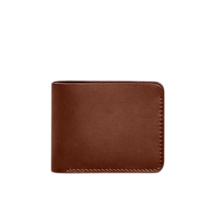 Портмоне кожаное 4.4 с зажимом Светло-коричневый (A-028026)