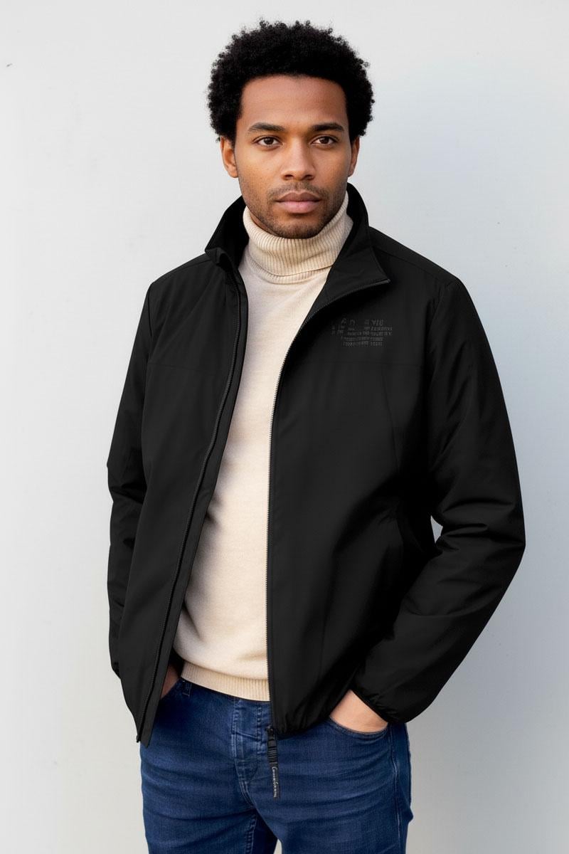 Куртка-ветровка р. 56 Черный (SB-25259-black) Куртка-ветровка р. 56 Черный (SB-25259-black)
