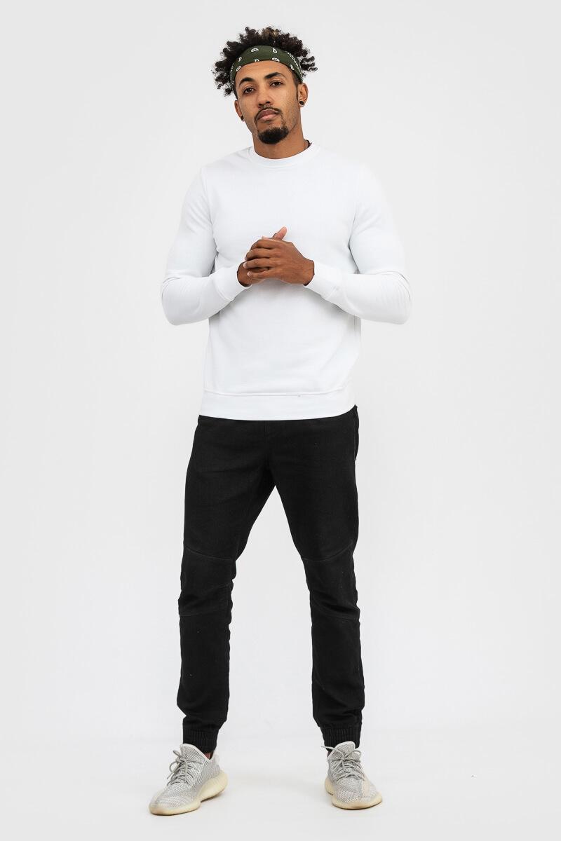 Світшот базовий утеплений RAY BASIC U0301 UNISEX 3XL Білий - фото 5 Світшот базовий утеплений RAY BASIC U0301 UNISEX 3XL Білий - фото 5