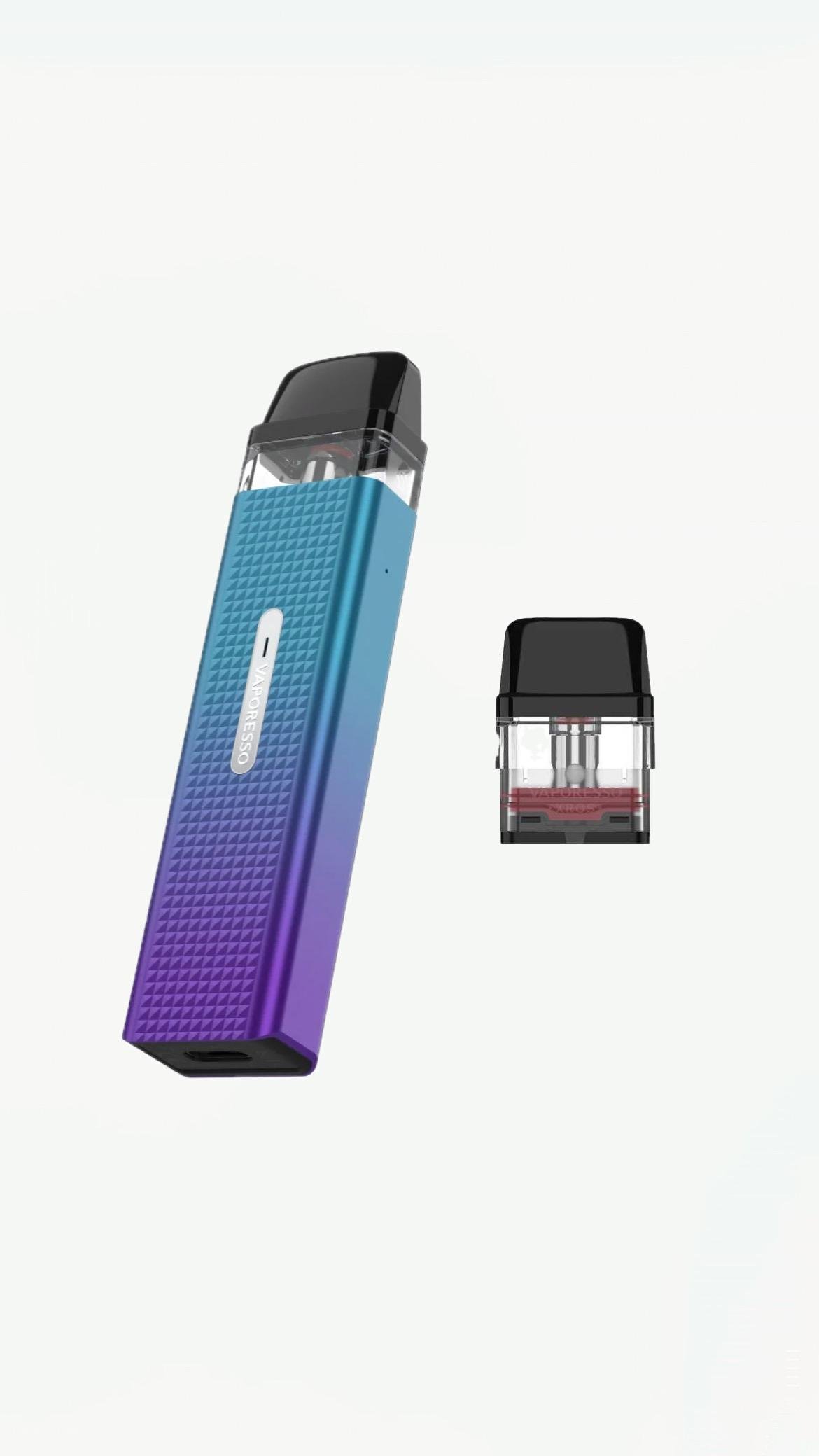 Электронная сигарета Vaporesso Xros mini с картриджем без жидкости Grape Purple/Blue (18421482) - фото 1