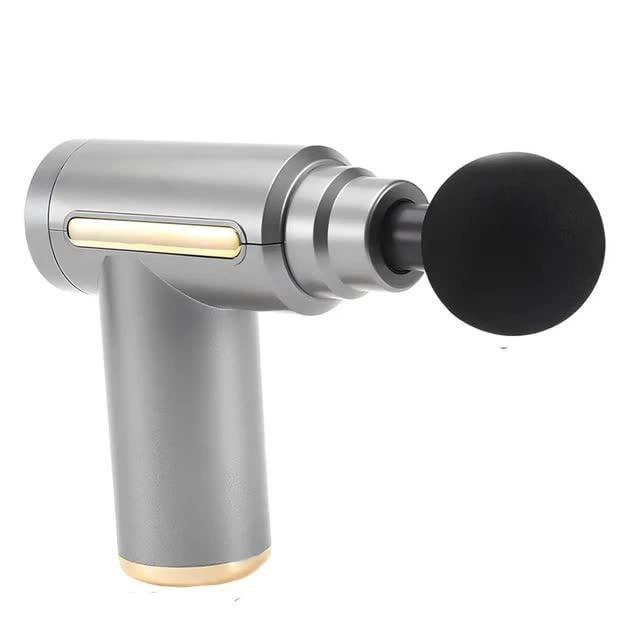 Массажер-пистолет для тела Massage Gun ударный Серый (30631720)