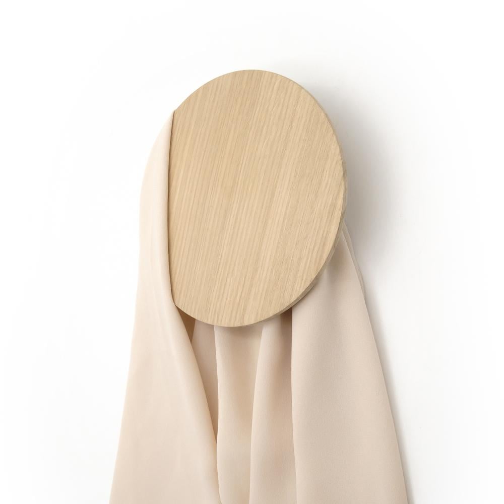 Крючок деревянный мебельный для одежды ø150 мм 1 шт. Дуб (48910) - фото 7