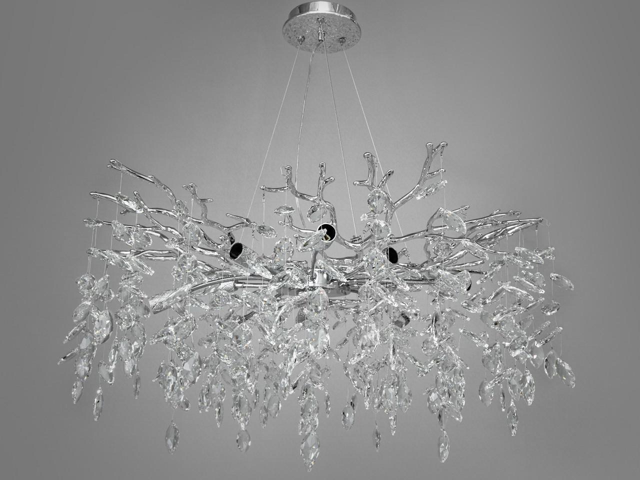 Люстра хрустальная EcoLed 608-760GD Золотой