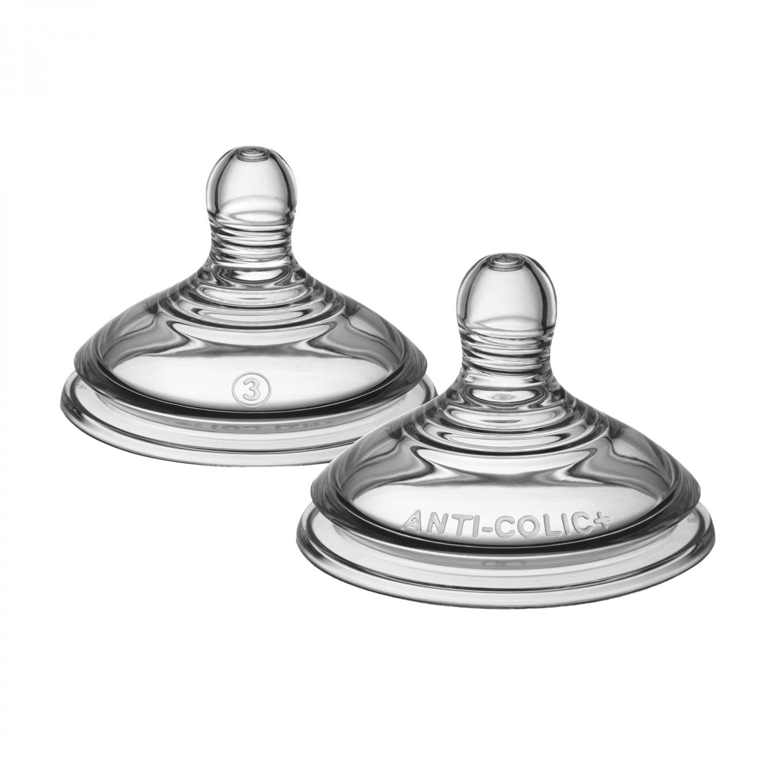 Соски для пляшечок Tommee Tippee Advanced Anti-Colic 6 міс. (TT0189) - фото 2