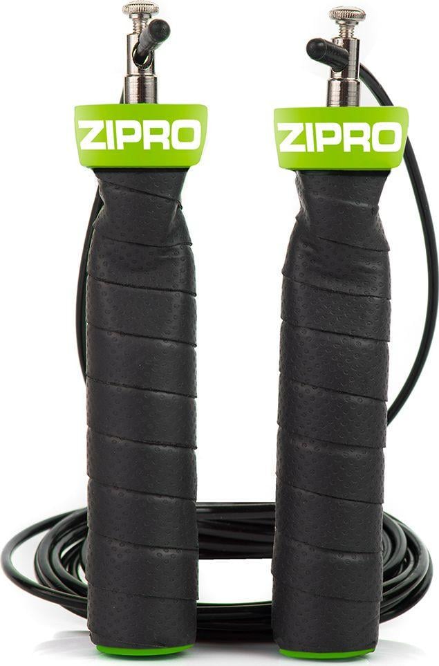 Скакалка Zipro 300 см Черно-зеленый (438062)