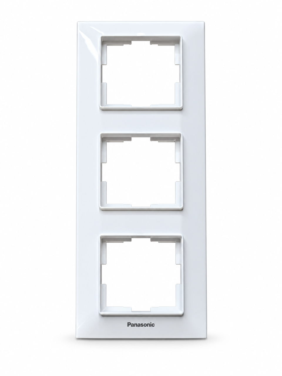 Рамка 3-я вертикальная Panasonic Arkedia Slim Белый